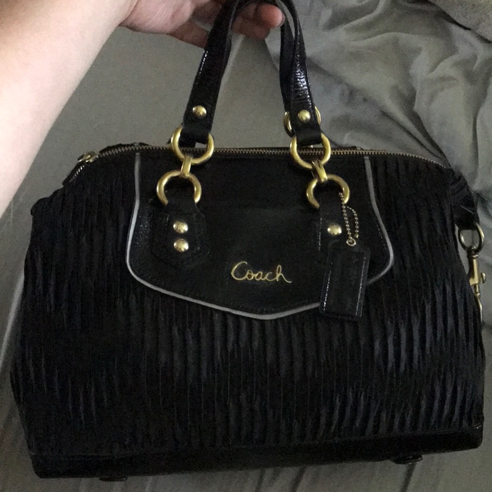 New Never used Black Coach purse